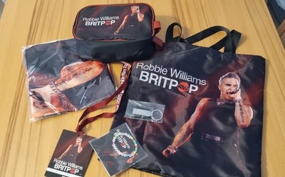 Robbie Williams VIP Merchandise Package Britpop Tour