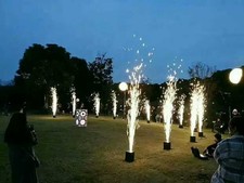 12x Large Outdoor Cold Spark Machine Ti Powder 200g/Bag 2-5M Range Stage Effect