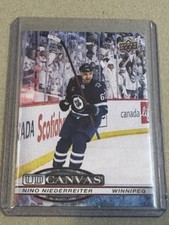 2025-26 Upper Deck Series 2 UD Canvas #C-208 Nino Niederreiter
