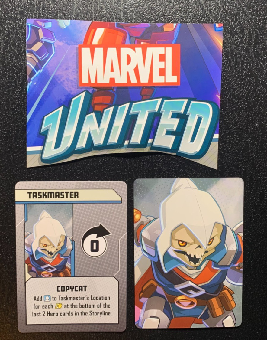 Marvel United  TASKMASTER  Copycat Card   SPIN MASTER GAMES  2020