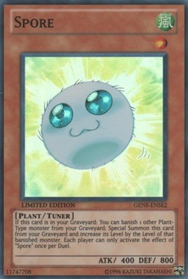 1 x Spore - GENF-ENSE2 - Super Rare - Limited Edition Near Mint, English