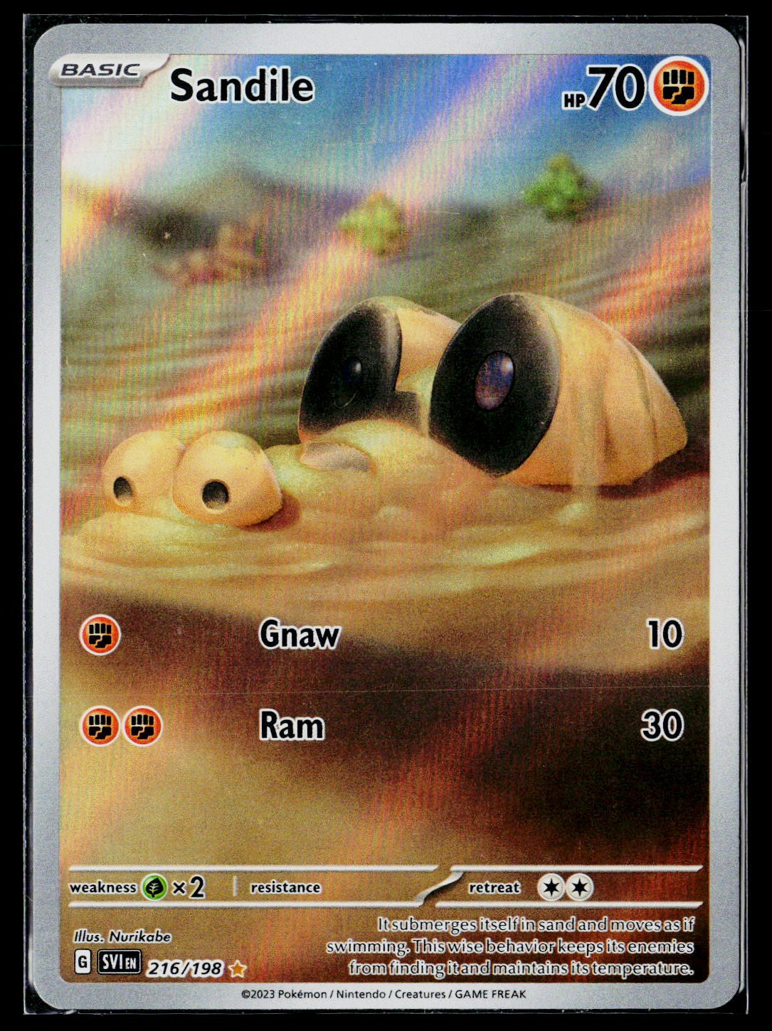 SV01: Scarlet & Violet Base Set #216/198 Sandile