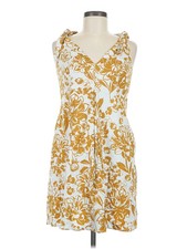 Eliza J Women Yellow Casual Dress 6