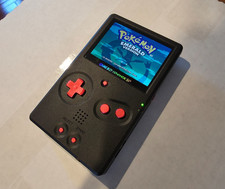 Custom Gameboy Advance SP - BoxyPixel Metal Shell  Buttons - Unhinged GBA SP