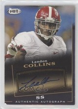 2015 Sage Hit Auto Black Landon Collins #A26 Auto 00jz