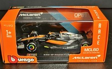 Bburago McLaren MCL60 Oscar Piastri #81 1:43 F1 British Grand Prix 2023 NEW