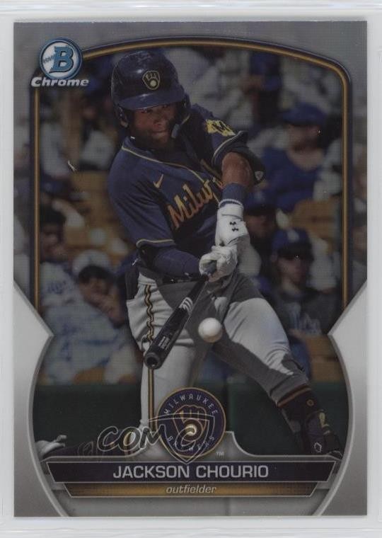 2023 Bowman Draft Chrome Refractor Jackson Chourio #BDC-156