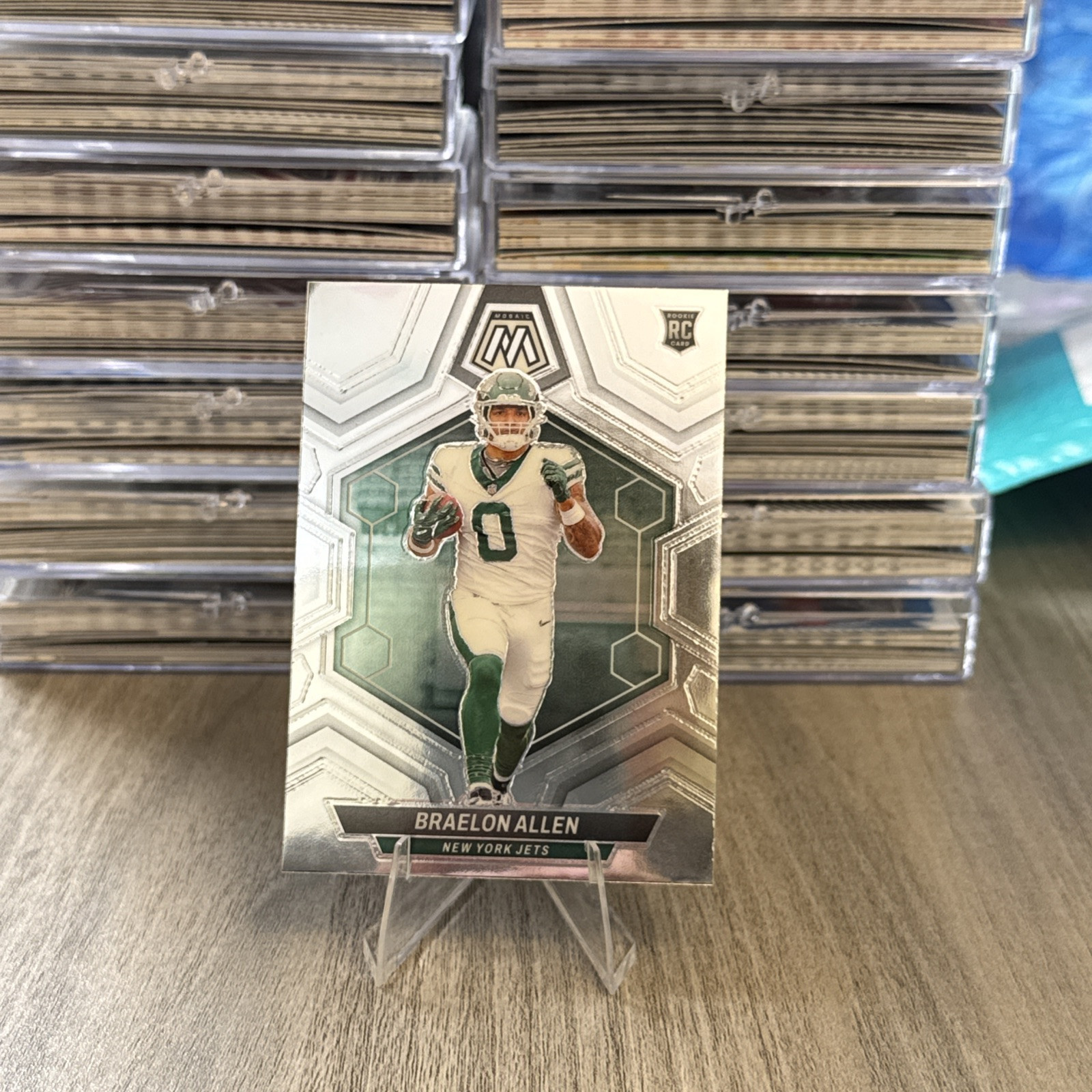 2024 Panini Mosaic - Rookies Silver Prizm #389 Braelon Allen (RC)