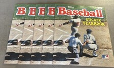 TOPPS BASEBALL 1984 STICKER YEARBOOK ALBUM UNUSED. LOT Of 5