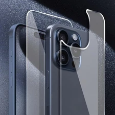 Front + Back FullBody Tempered Glass Screen Protector For iPhone 15 Pro Max Plus