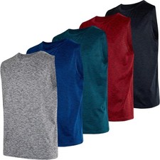 Boys Dry-Fit Active Athletic Performance Tank Top