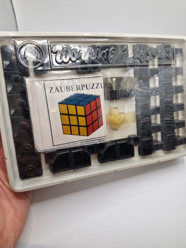 RARE Logic Puzzle Rubik's Cube ZAUBER PUZZLE Vintage Rubik's Cube Sealed - Image 2 of 4