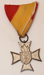 LK7767: Feuerwehr Verdienstzeichen in Silber Burgenland