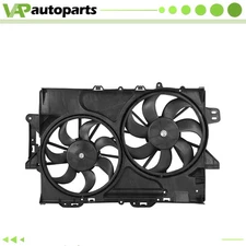 Radiator Condenser Cooling Fan Assembly For 13-17 Chevrolet Equinox GMC Terrain