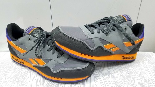 REEBOK CLASSIC ORANGE / PURPLE / GREY 