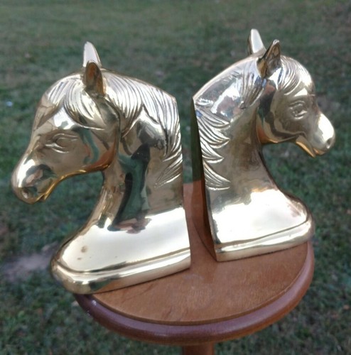 Book Ends Horse Brass Made in India NOV2020 - Picture 9 of 12