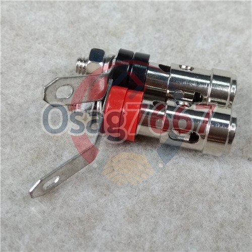 2PCS Small Spring Load Speaker Banana Amp Terminal Binding Post Brand new - Picture 5 of 6