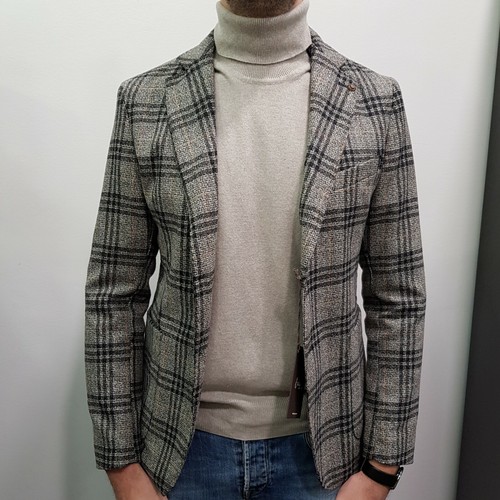 Giacca UOMO fantasia quadri \
