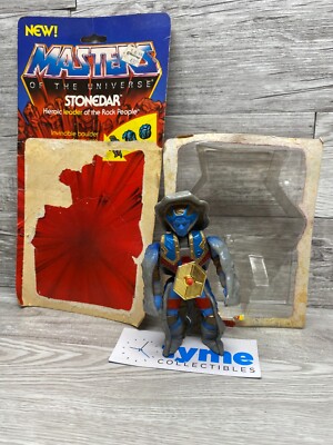 MOTU STONEDAR COMET WARRIOR Masters of the UNIVERSE VINTAGE He-Man with Packagin