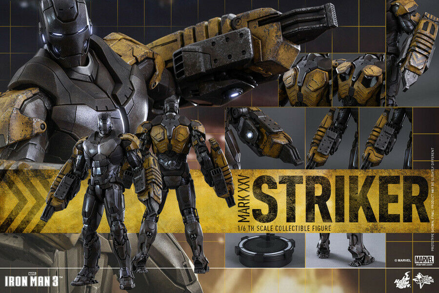CLEARANCE SALE! UPS 1/6 HOT TOYS MMS277 MARVEL IRON MAN 3 MK25