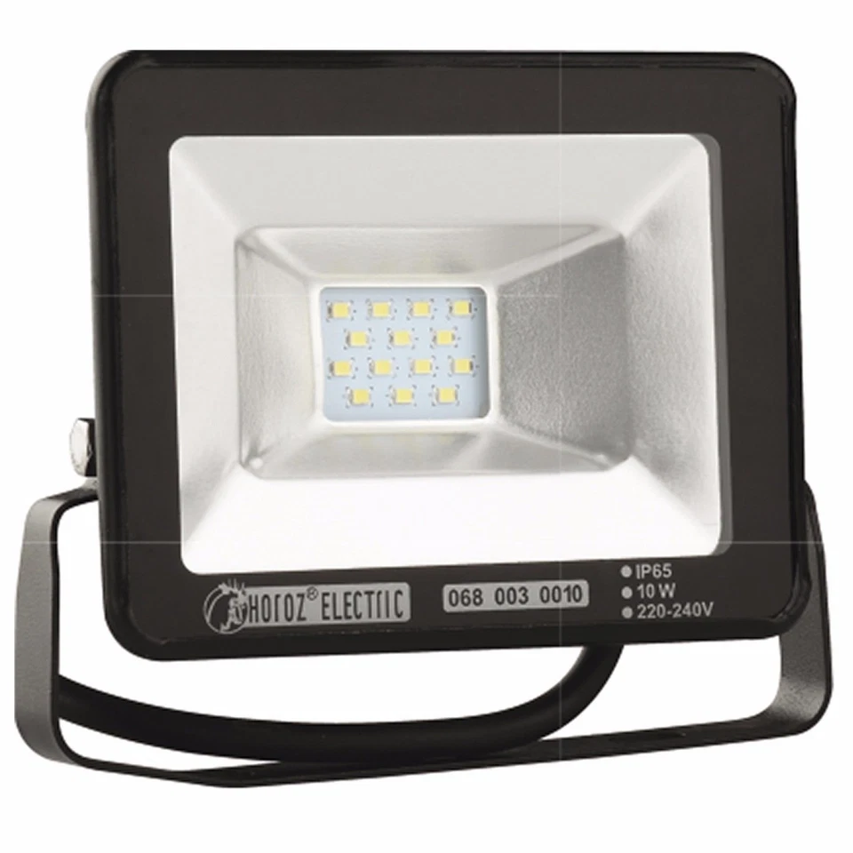 LED Fluter Strahler Baustrahler Außenstrahler Fluterlicht Scheinwerfer 10W 6400K - Bild 2 von 3