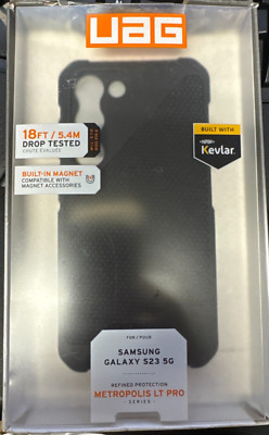UAG Metropolis LT PRO Phone Case for Samsung Galaxy S23 5G Black
