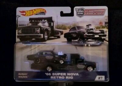 2019 Hot Wheels Car Culture Team Transport #7  66 Super Nova Retro Rig
