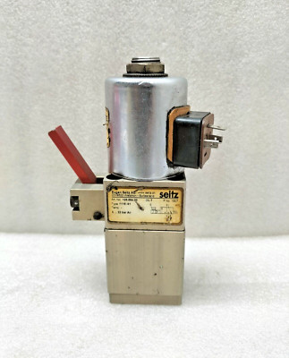 EUGEN SEITZ AG 126.664.00 SOLENOID VALVE 118.100.024N 5-32BAR 1116/41