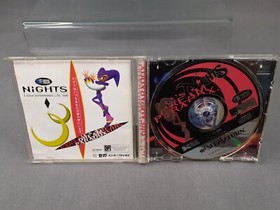 SEGA SATURN NIGHTS Japanese version boxed GS-9046