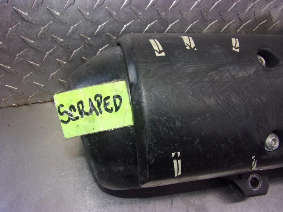 958 D YAMAHA SMAX 155 2015 OEM EXHAUST MUFFLER SYSTEM & GUARD COVER - Image 3 of 4