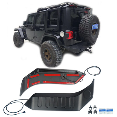 Spoiler-Wing Für Jeep Wrangler JK 4-Türer (2007–2017) – Aerodynamisches Alu-Design, Easy Zu Montieren