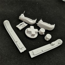 Replacement Buttons Set Keypads L R A B Buttons For GameBoy Advance GBA -White