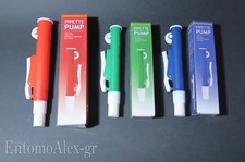 POMPA MANUALE aspira PIPETTE 2-10-25ml laboratorio chimica trasferimento liquidi