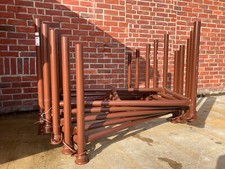 5 x MÜBA Stapelpalette 130x70x70cm lackiert #15260 NEU Rungen Barelle