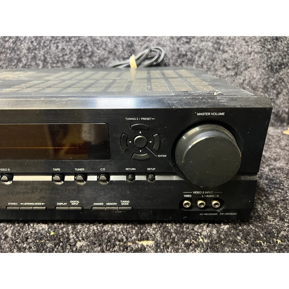 Onkyo TX-SR504 7.1 Channel Home Theater Receiver - Tested - No Remote - Image 3 of 4