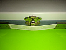 Vintage Smith-Victor Metal Slide Storage Case Holds 150 Slides Clean