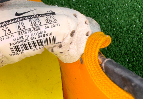 Nike Mercurial Vapor VII FG 441976-800 Elite US7.5 UK6.5 Orange boots Cleats men - Picture 2 of 12