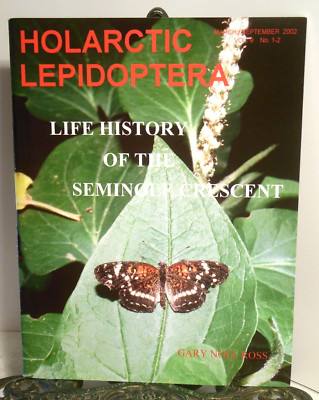 Moth Journal HOLARCTIC LEPIDOPTERA Butterfly Butterflies Moths Magazine 2002 | eBay