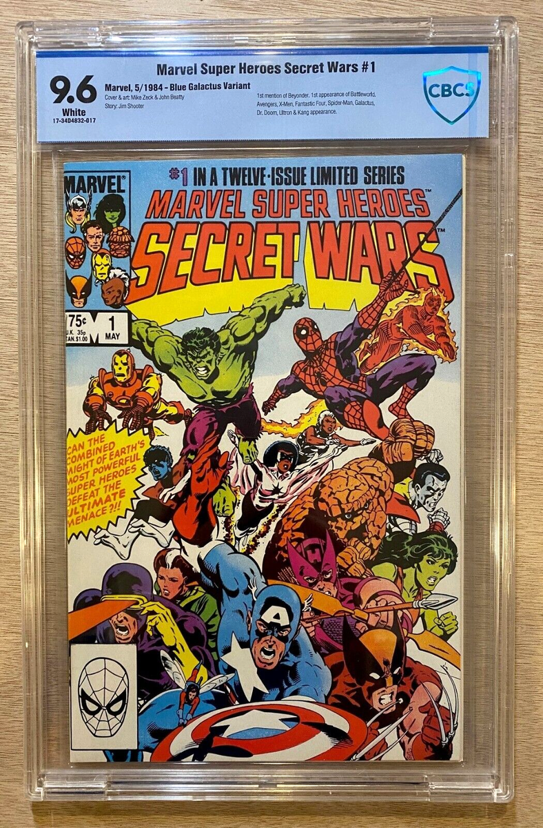 Secret wars #1-9 コンプリートセット アメコミリーフ Marvel Super-Heroes Secret Wars (1985) #1-12 Set - Certified KEYS
