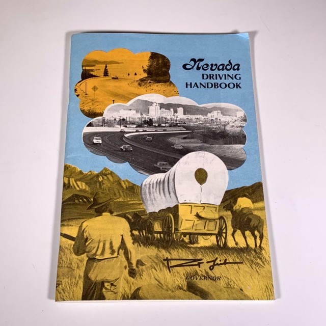 Vintage NEVADA Driving Handbook DMV, Drivers Education 1977 Booklet eBay