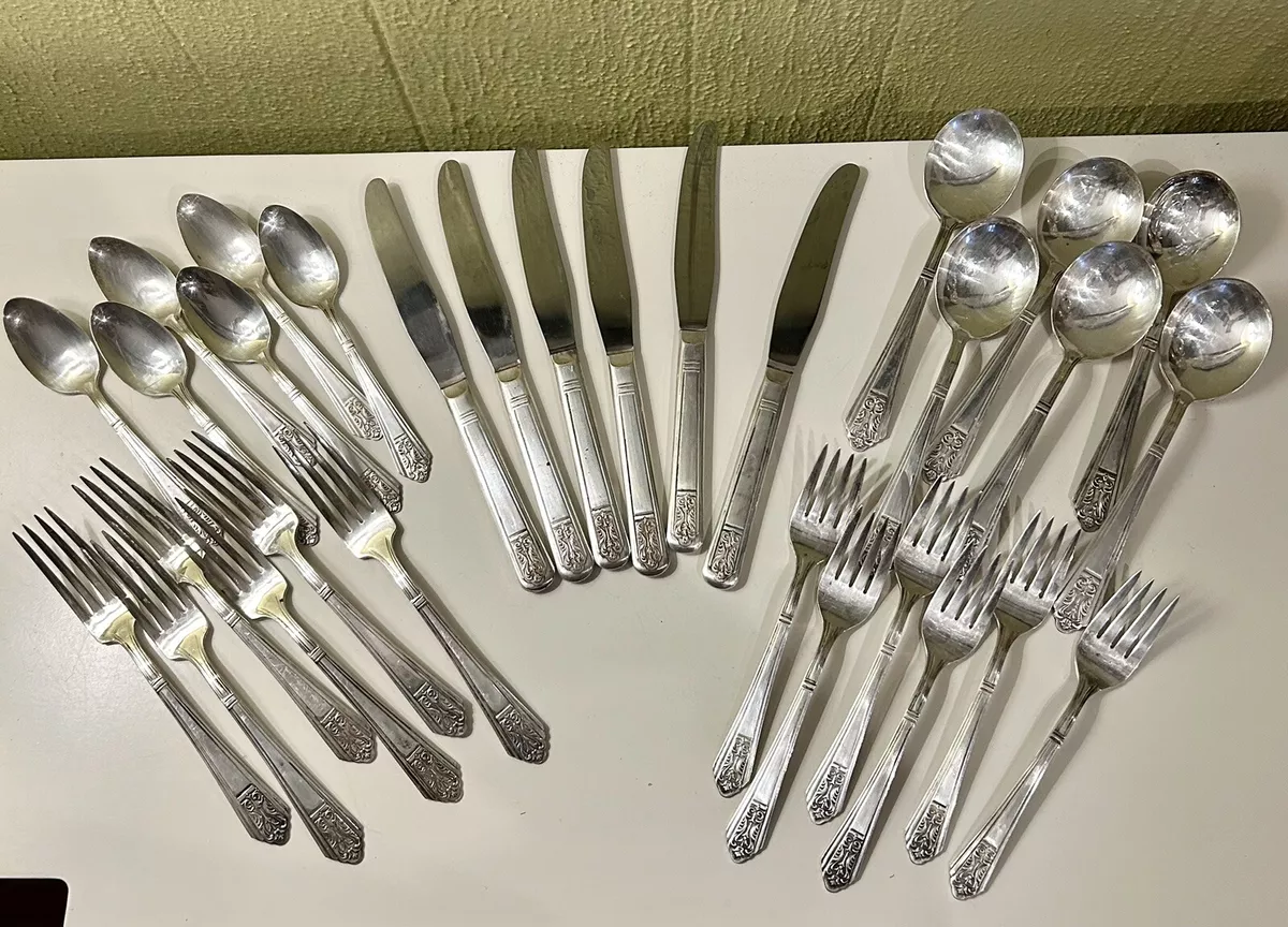 Royal saxony silverplate clearance