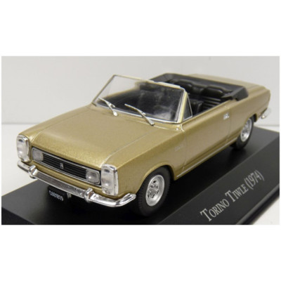 Atlas Editions Maßstab 1:43 Torino Tiwle Gold 1974 Unforgetable Cars - Argentina