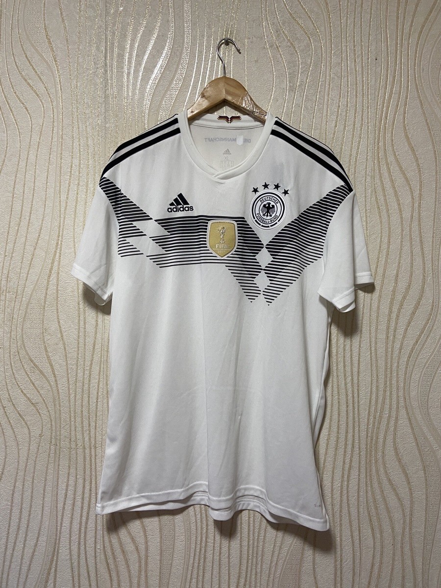 GERMANY 2017 2018 HOME FOOTBALL SHIRT SOCCER JERSEY ADIDAS BR7843