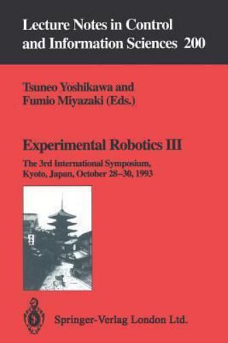 Lecture Notes in Control and Information Sciences Ser.: Experimental ...