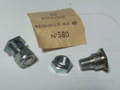 Lot De 2 Boulons De Fixation Pour Béquille - Ancien Stock - Pour Pièces