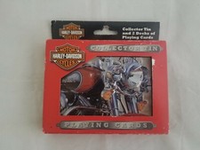 Harley -Davidson playing cards with collectors tin