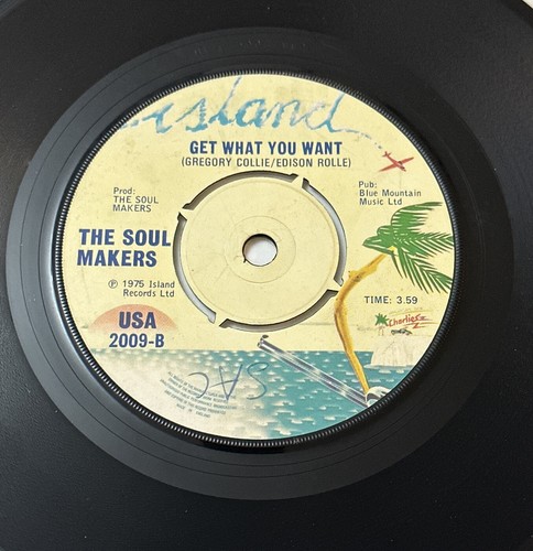The Soul Makers, ~ Missing You 7" Soul Funk Vinyl Schallplatte sehr guter + Zustand - Bild 5 von 5