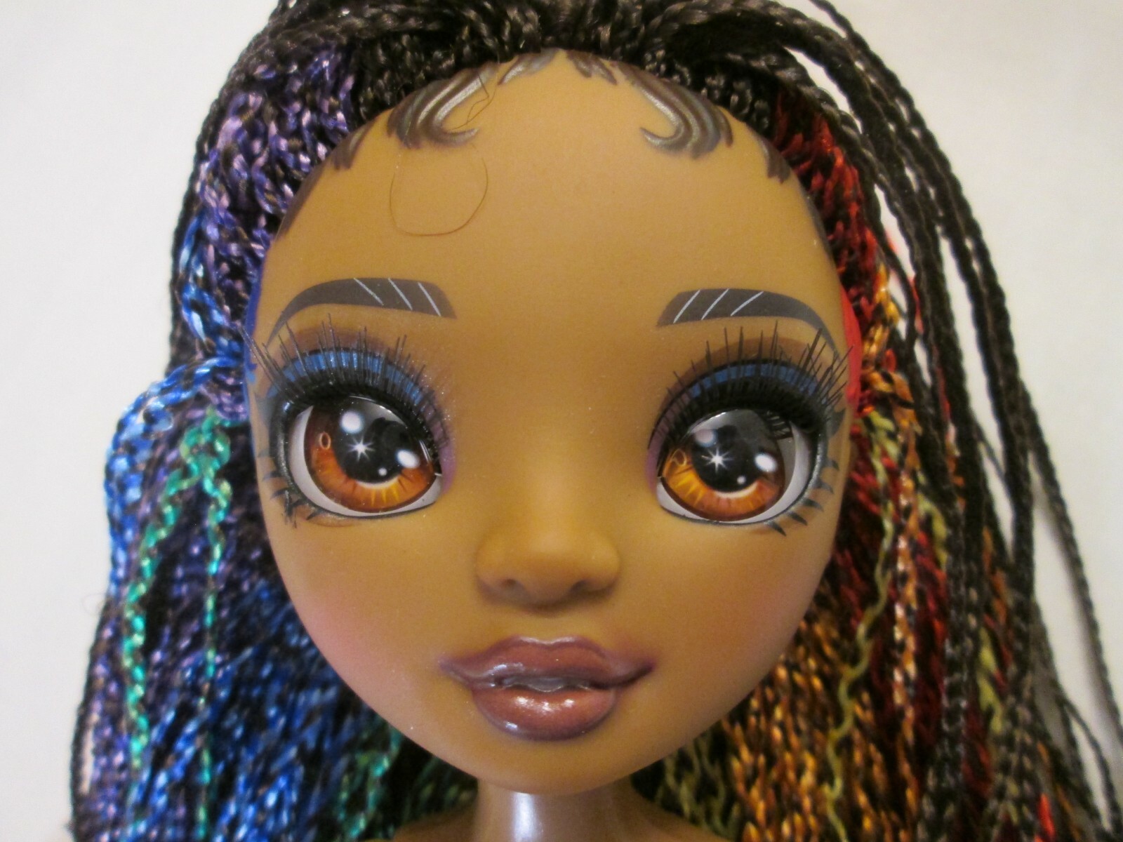 Vanessa Tempo Nude Rainbow High Rockstar Fashion Doll Micro Braided Hair Jointed