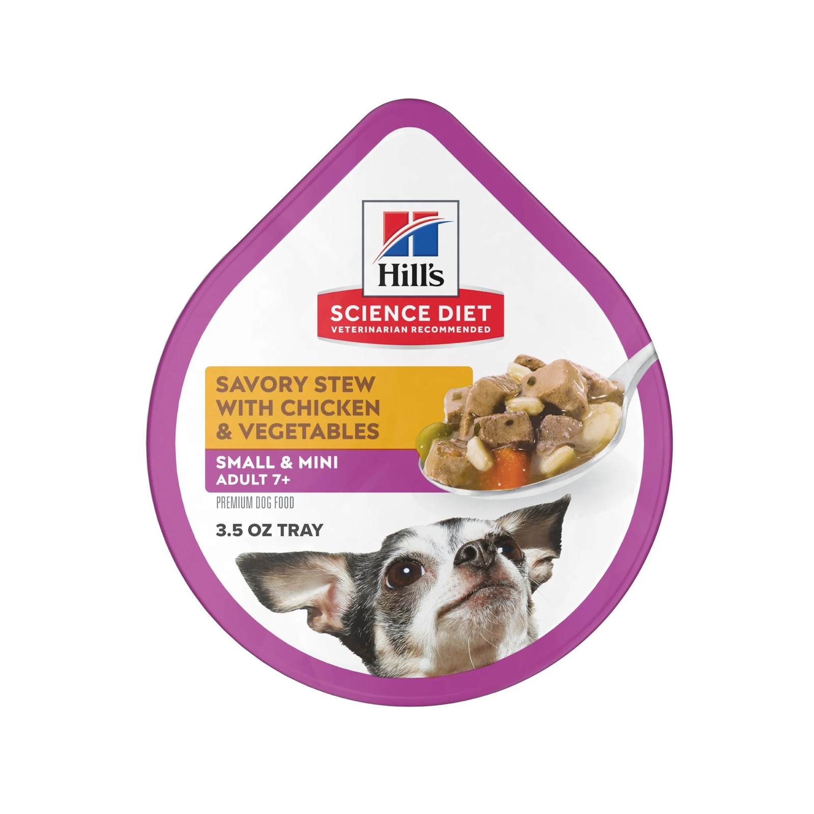 For 7+ Senior Dogs, 3.5oz Can 12pk