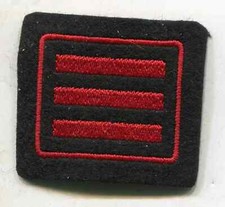 Feuerwehr Dienstgrad Bayern mgestickt Hauptfeuerwehrmann 1 St&uuml;ck (Fa98)